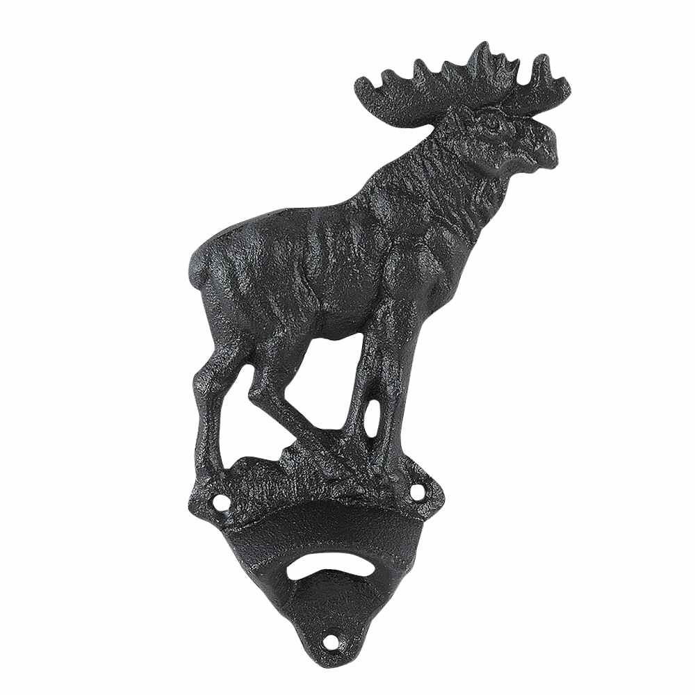 VERTUO Wall Mount Bottle Opener Moose
