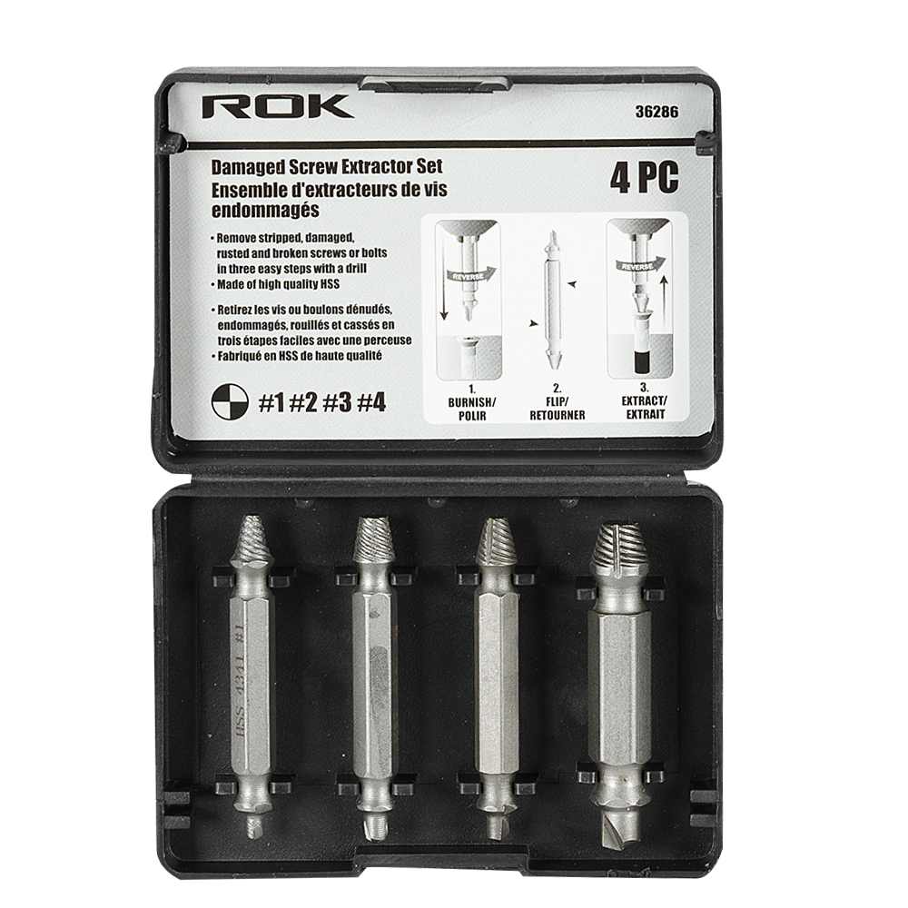 Screw Extractor Set Set/4