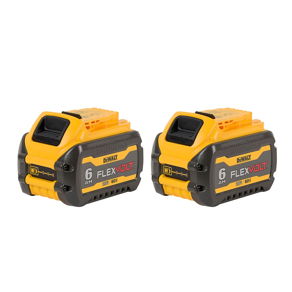 DEWALT 20V/60V MAX 6AH batteries Pkg/2