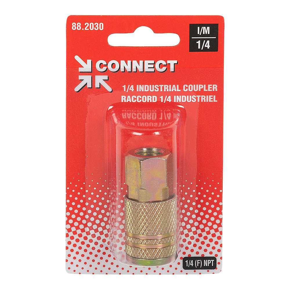 1/4 in. Industrial Coupler