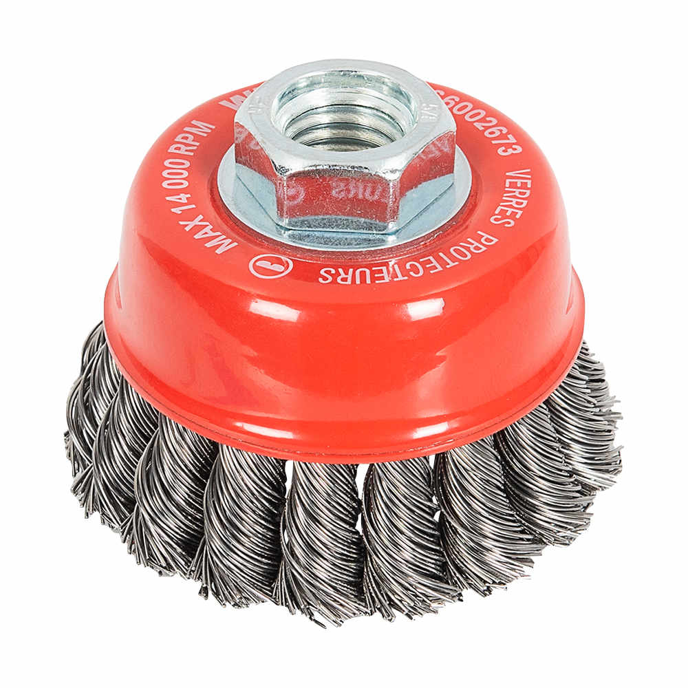 Brosse à fils noués pour rectifieuses 2 3/4 po WULKEN