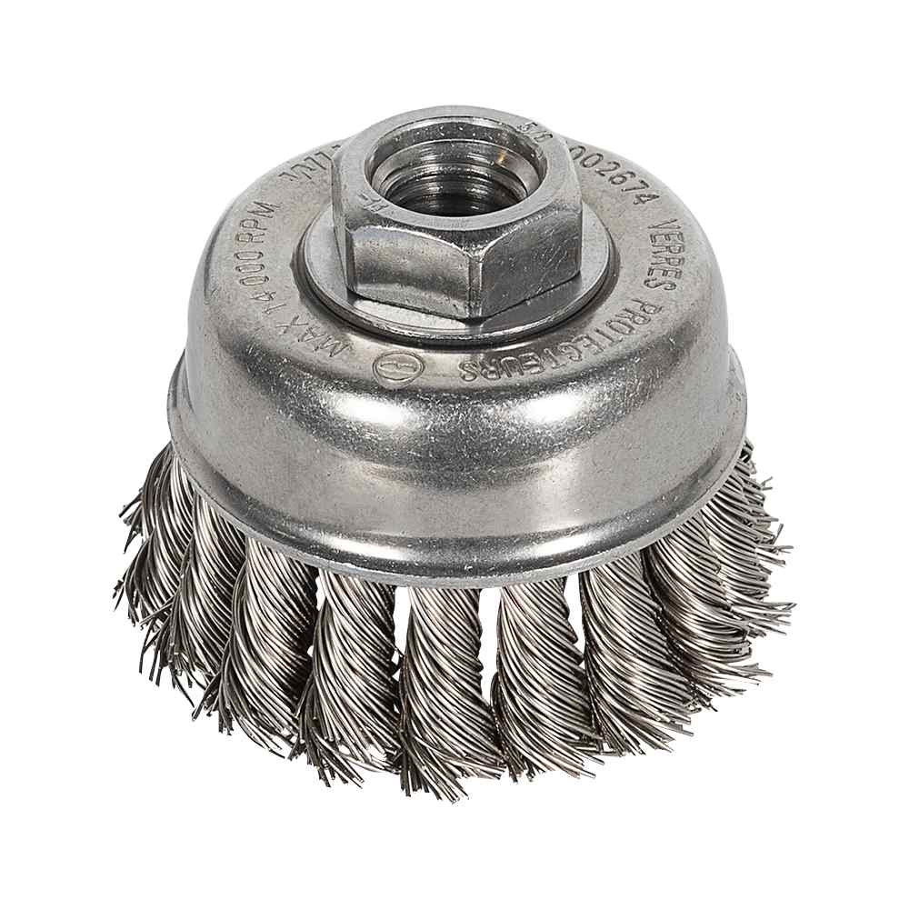 Brosse à fils noués pour rectifieuses 2 3/4 po WULKEN ELITE