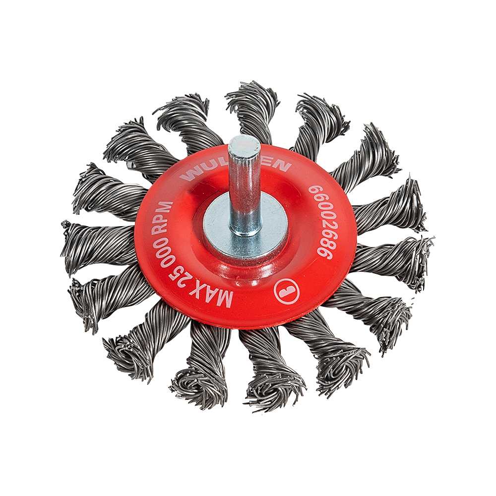 Roue à fils noués pour perceuses 2 3/4 po WULKEN