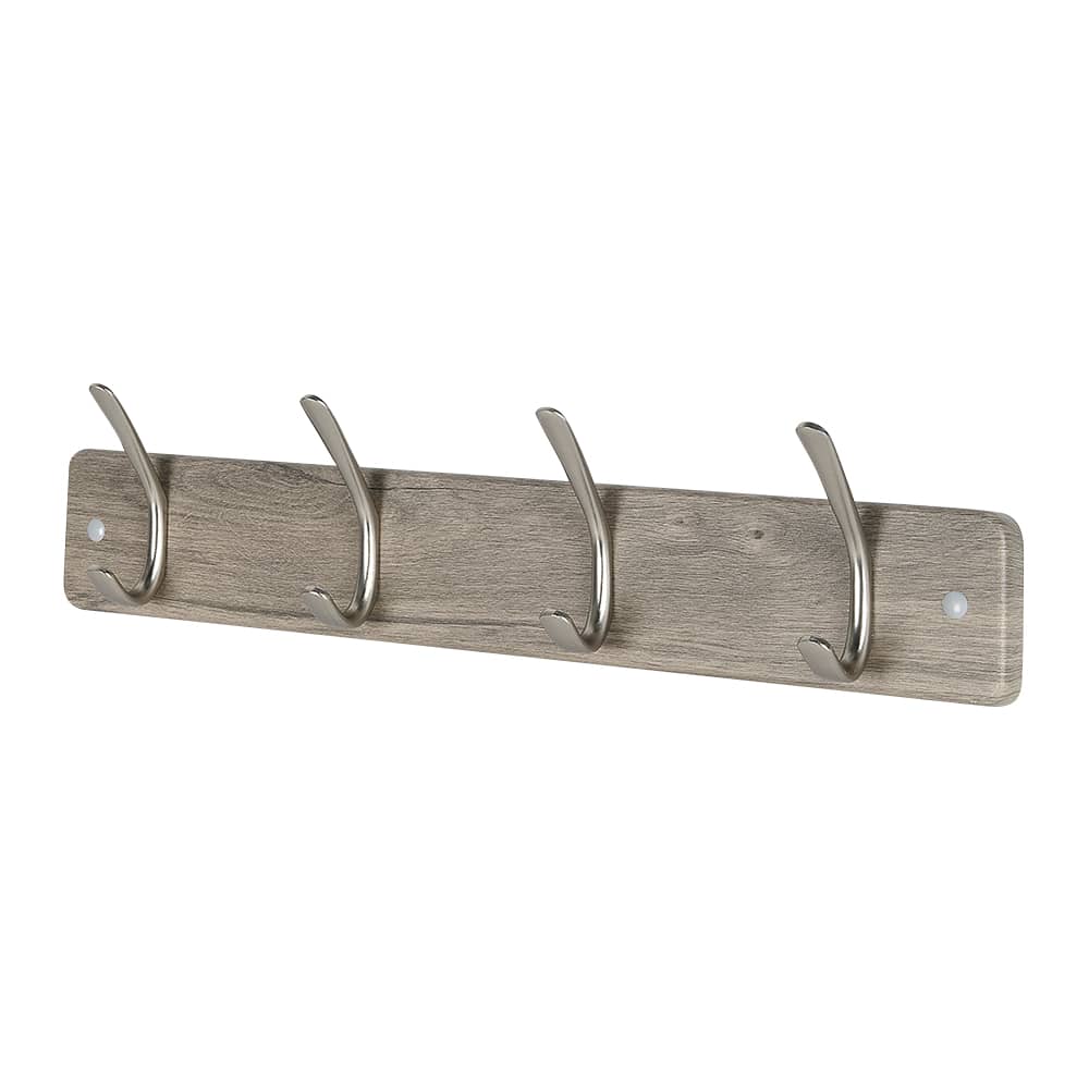 VERTUO 4-Hook Wall Mount Coat Rack 17 3/4 in.