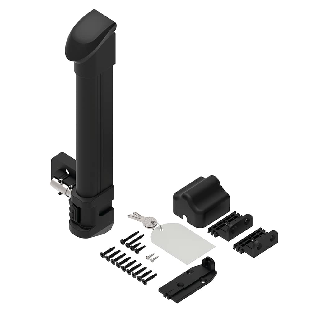 Loquet de sécurité verrouillable pour piscine 15 3/8 po