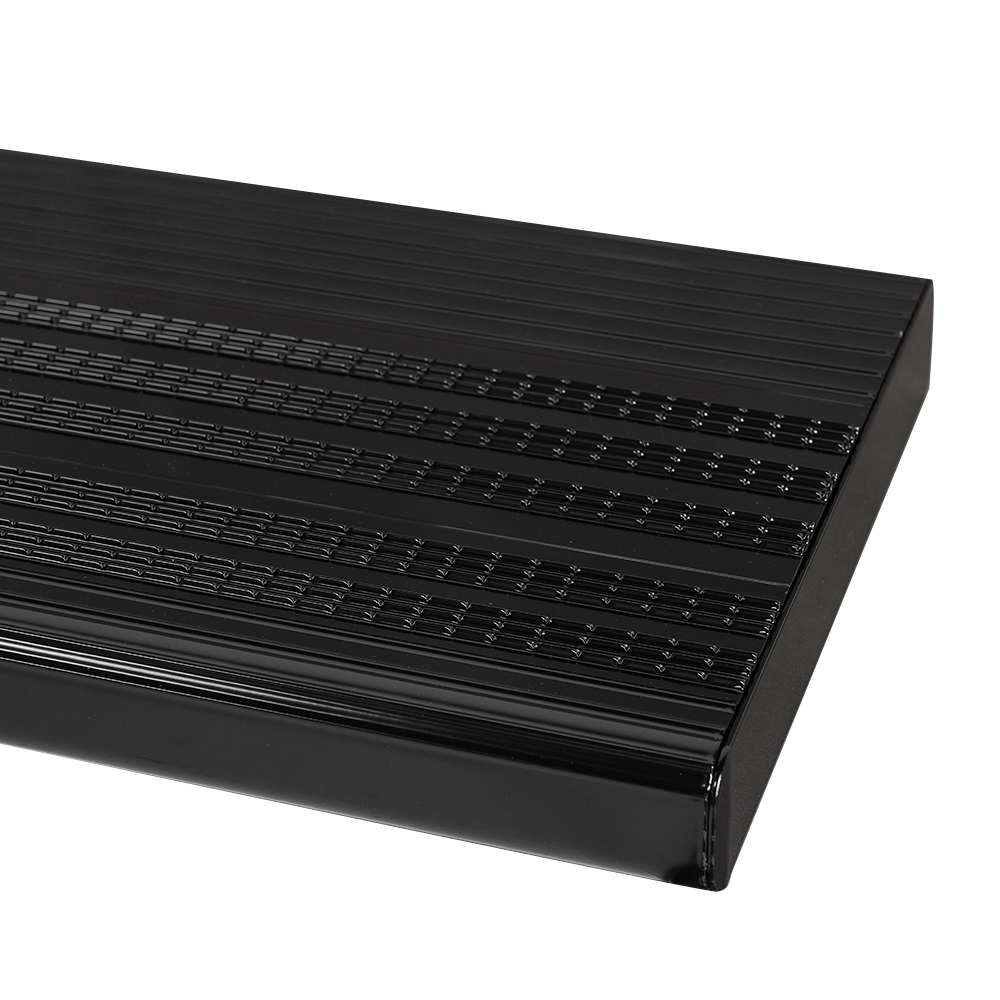PYLEX Black Aluminum Stair Step 48 in Collection 11.