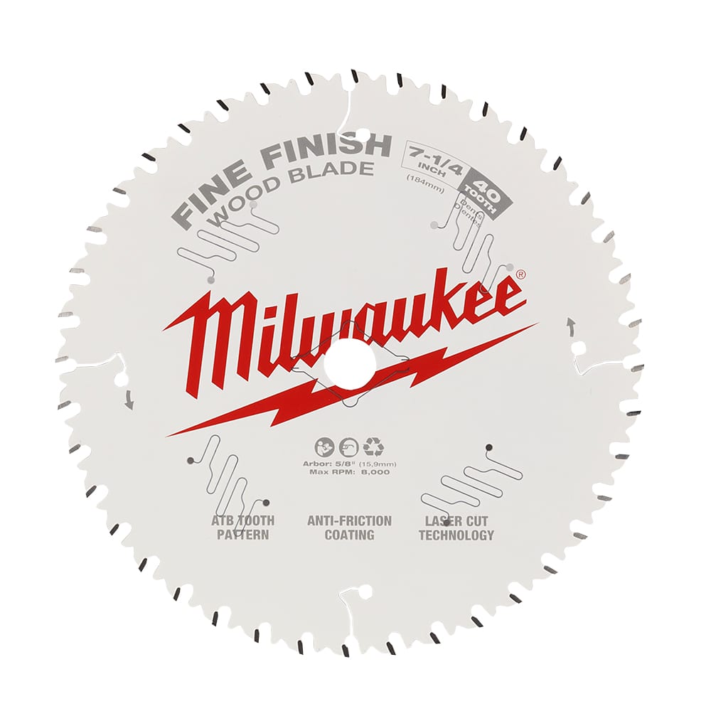 MILWAUKEE Framing Circular Saw Blade 7 1/4 in. 40 Teeth