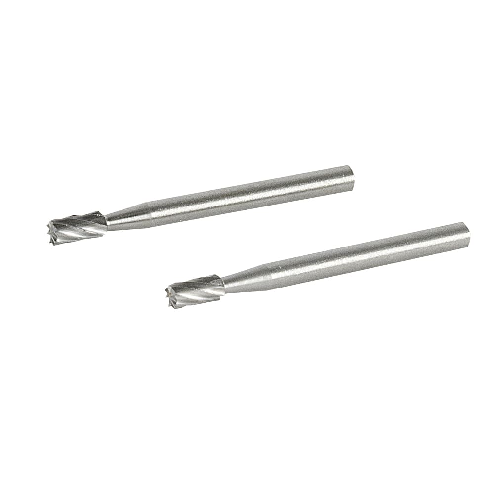 Cylinder Carving Bit 1/8 in. for Rotary Tool Pkg/2