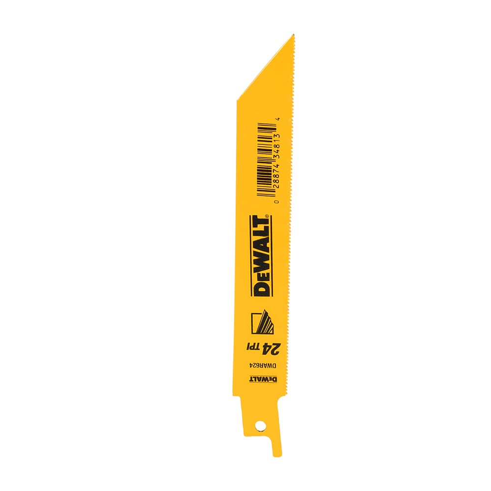 Lame de scie alternative pour métal 6 po 24 dents DEWALT