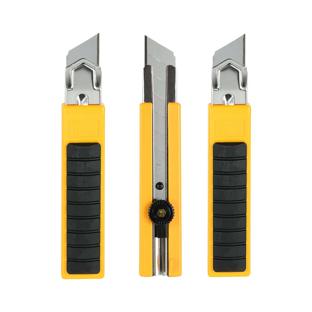 Heavy-Duty Utility Knife (H-1) 25 mm Pkg/3