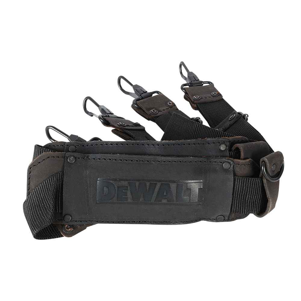 DEWALT Leather Tool Belt Suspenders