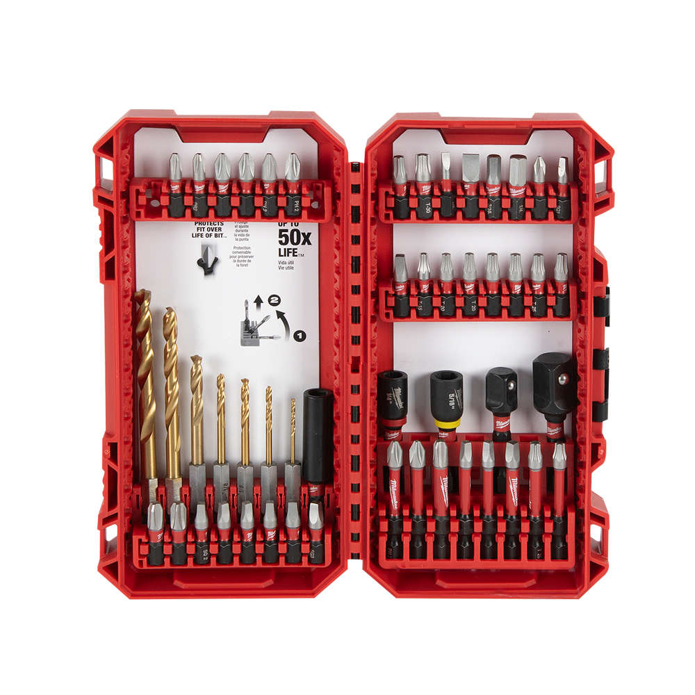 MILWAUKEE 50-Pc. Impact Driver Bits Set