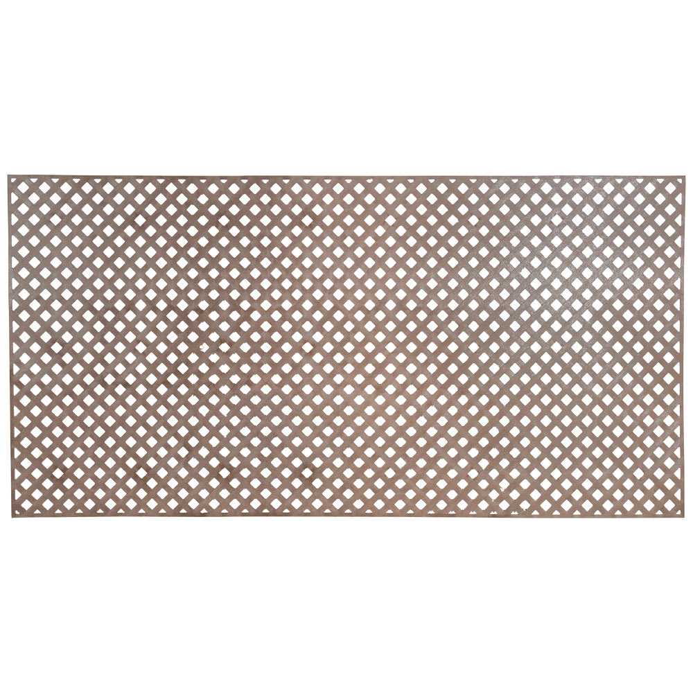 Treillis intimité en PVC noyer 4 pi x 8 pi