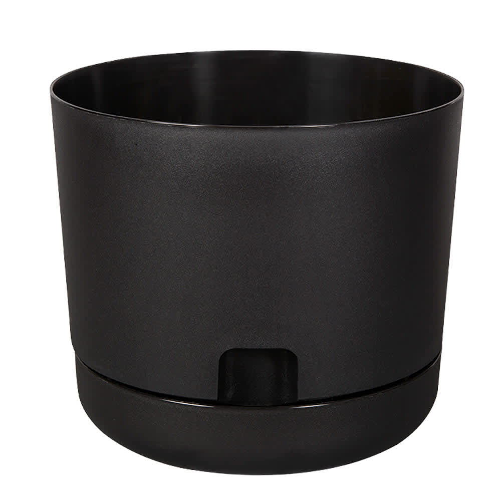 Pot à fleurs Oasis avec réserve d'eau 12 1/8 po