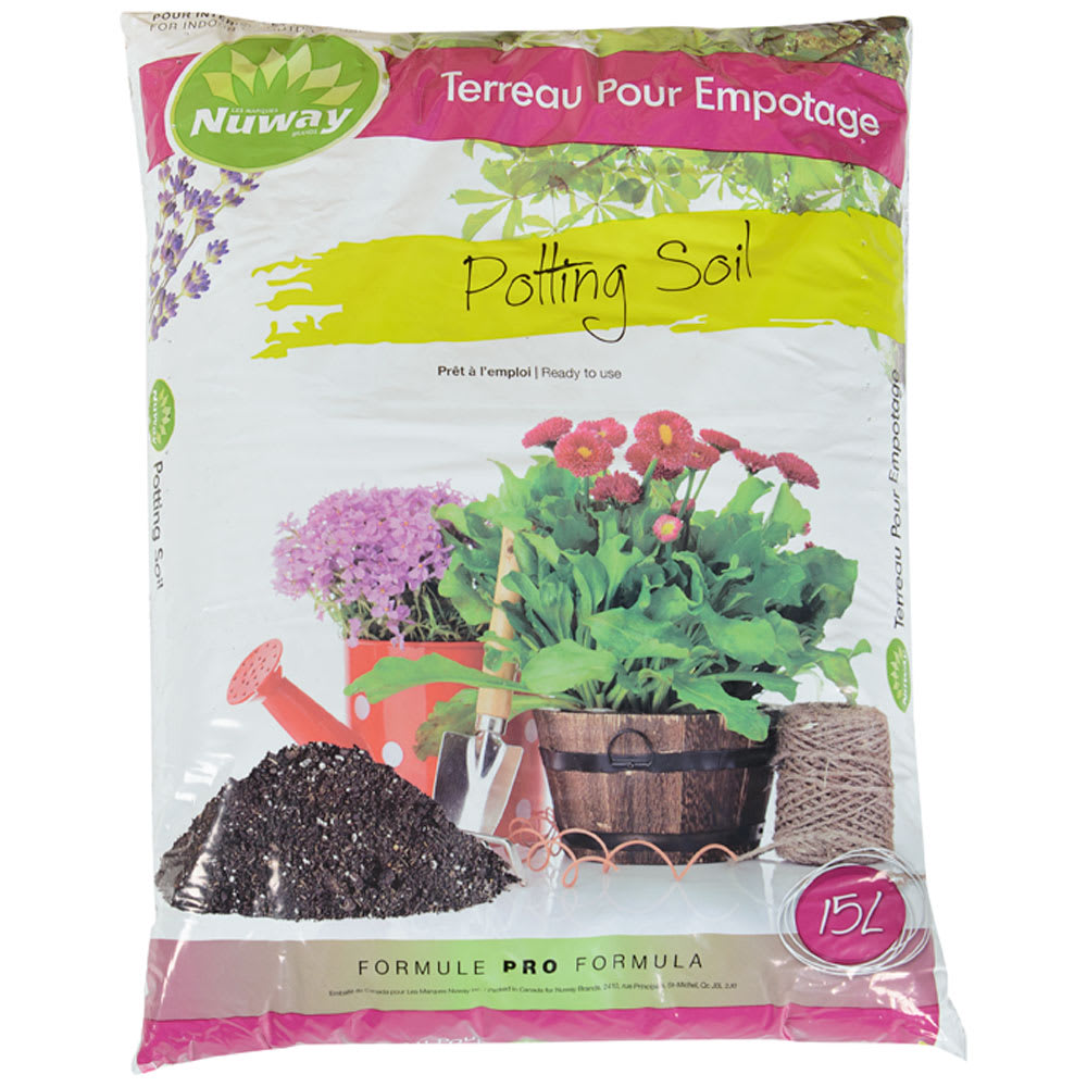 Terreau d'empotage organique 15 L