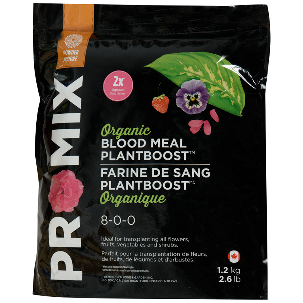 Farine de sang Plantboost Pro-Mix 8-0-0, 1,2 kg