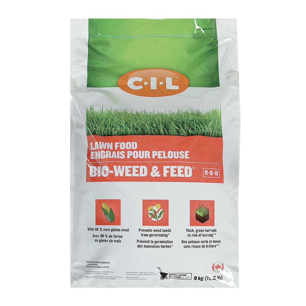 Engrais pour pelouse Bio-Weed & Feed 9-0-0, 9 kg