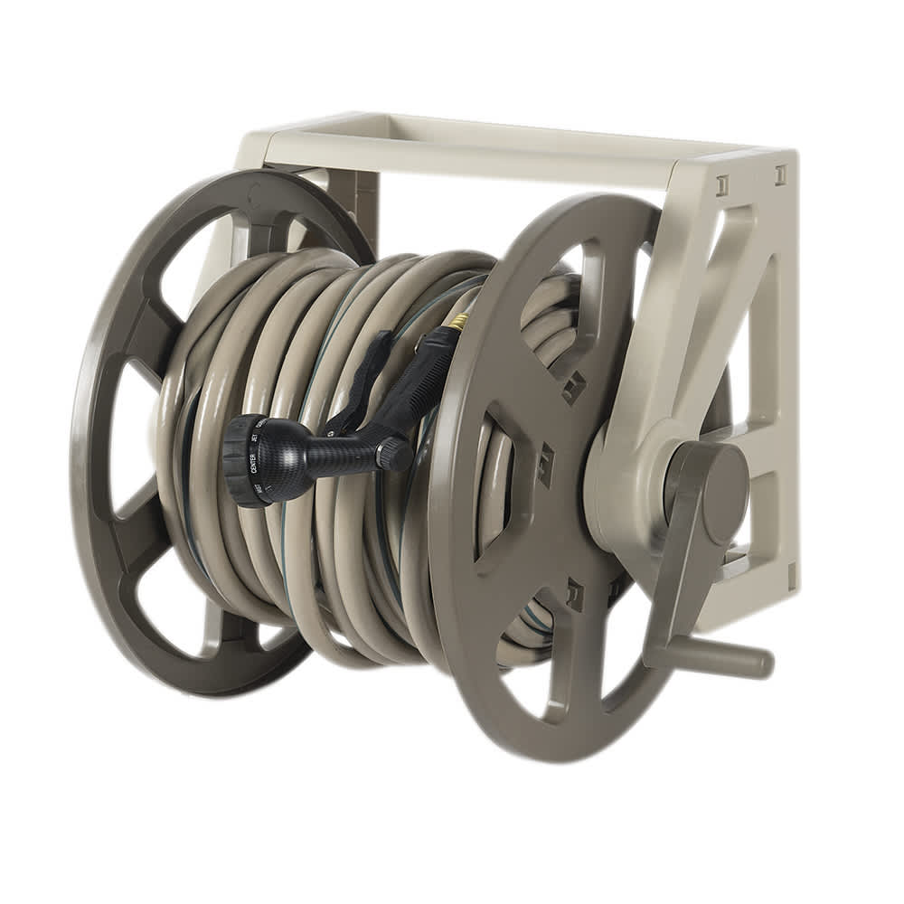 Dévidoir mural pour tuyau d'arrosage 150 pi