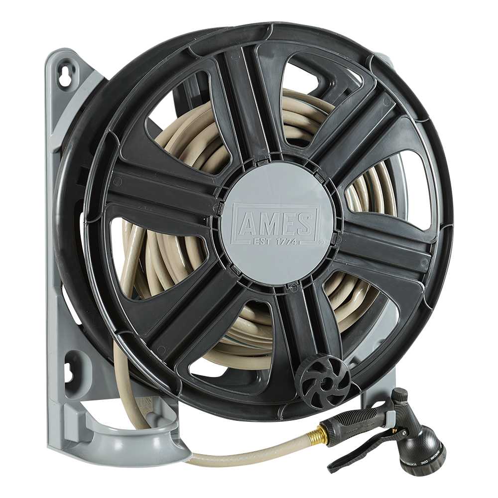 Dévidoir mural pour tuyau d'arrosage 100 pi GARANT