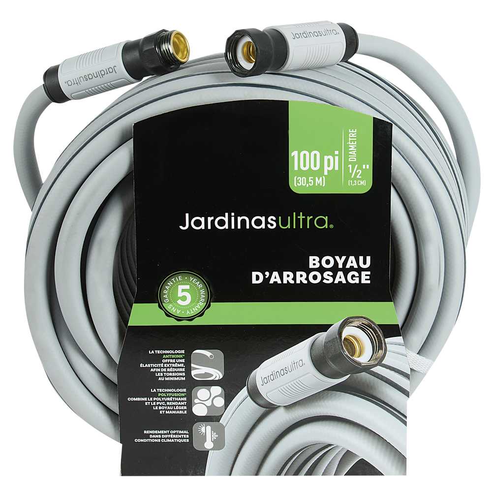 Tuyau d'arrosage 100 pi