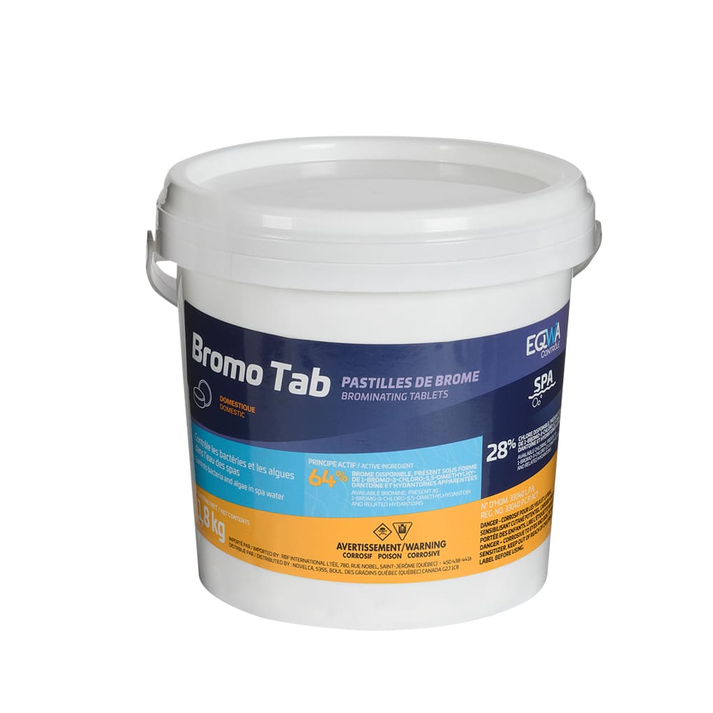 Brome en pastilles pour spa 1,8 kg