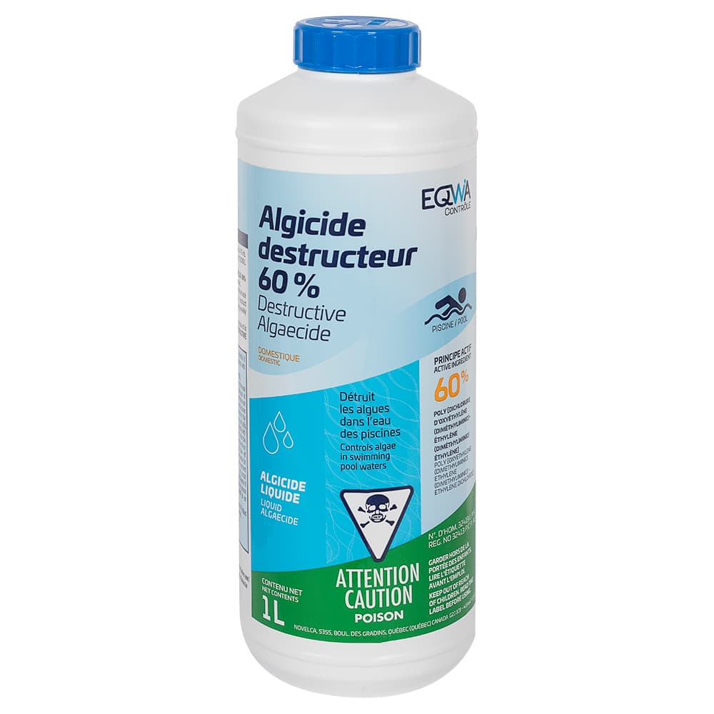 Algicide liquide 60% 1 L