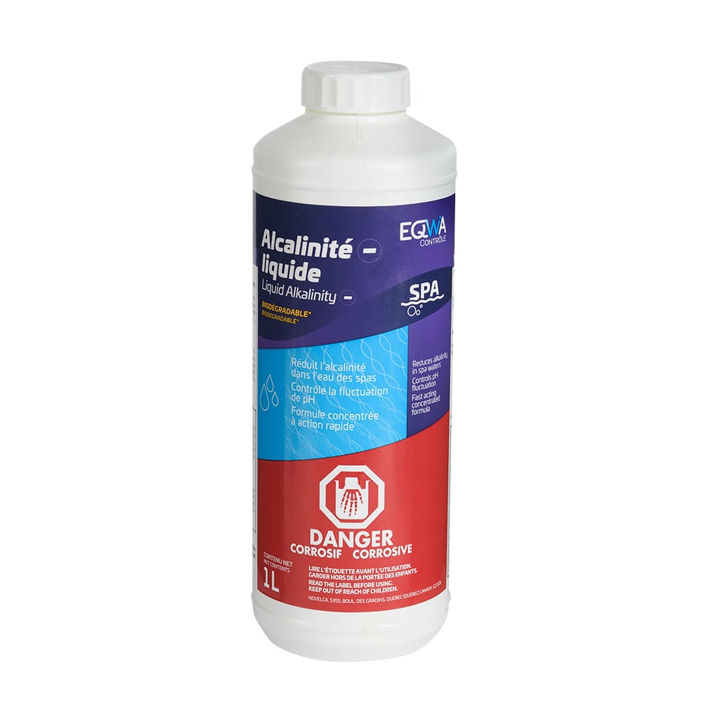 Alcalinité moins (-) 1 L
