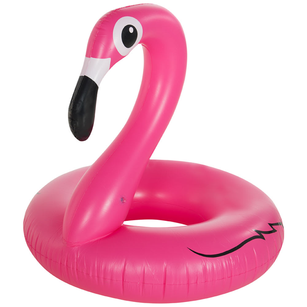 Tube gonflable pour piscine cygne / flamant rose