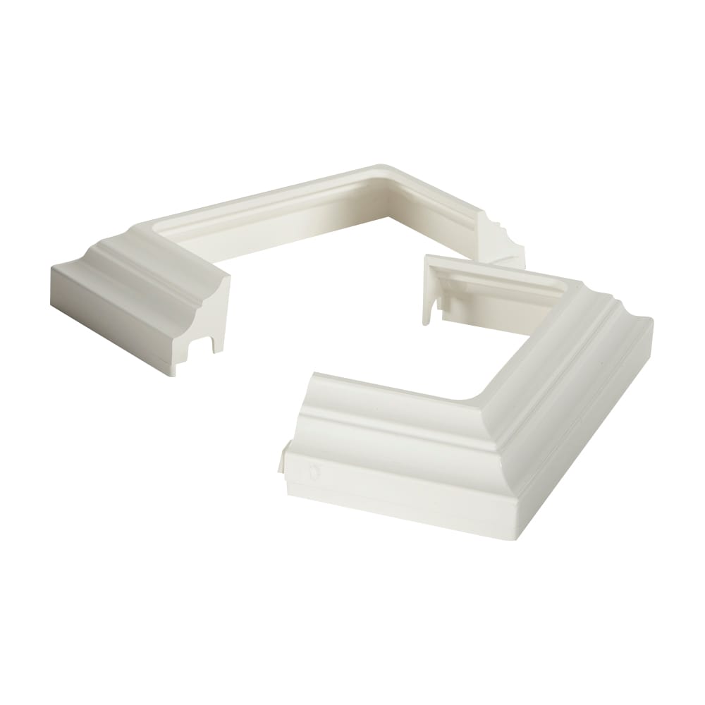 Cache-base pour poteau en PVC