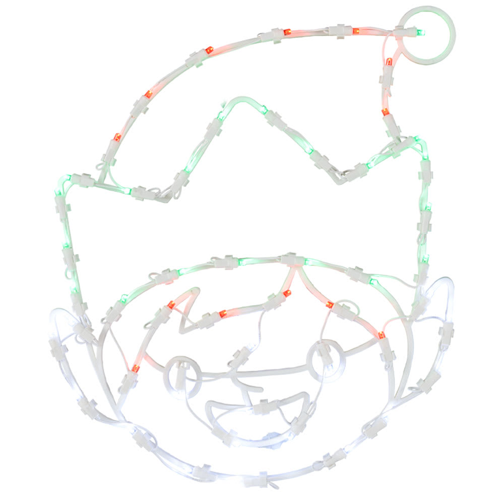 Silhouette illuminée de Noël 18 po