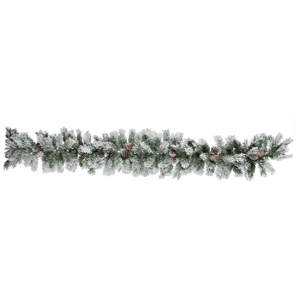 Pinecones Christmas Garland 9 ft.