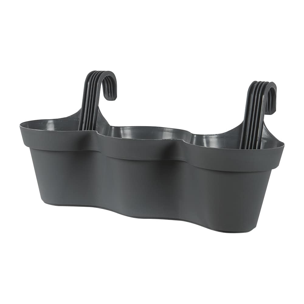 Balconnière à 3 pots 23 5/8 po