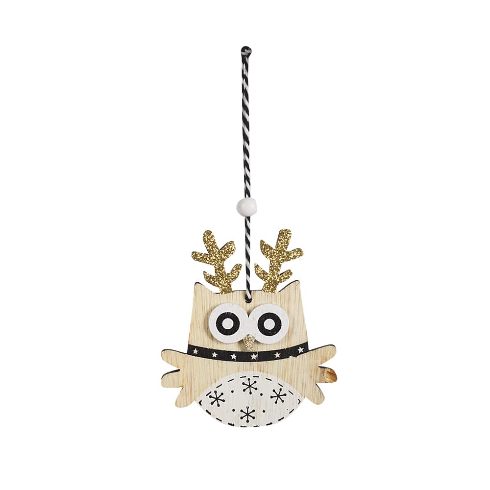 Ornement hibou 3 1/8 po