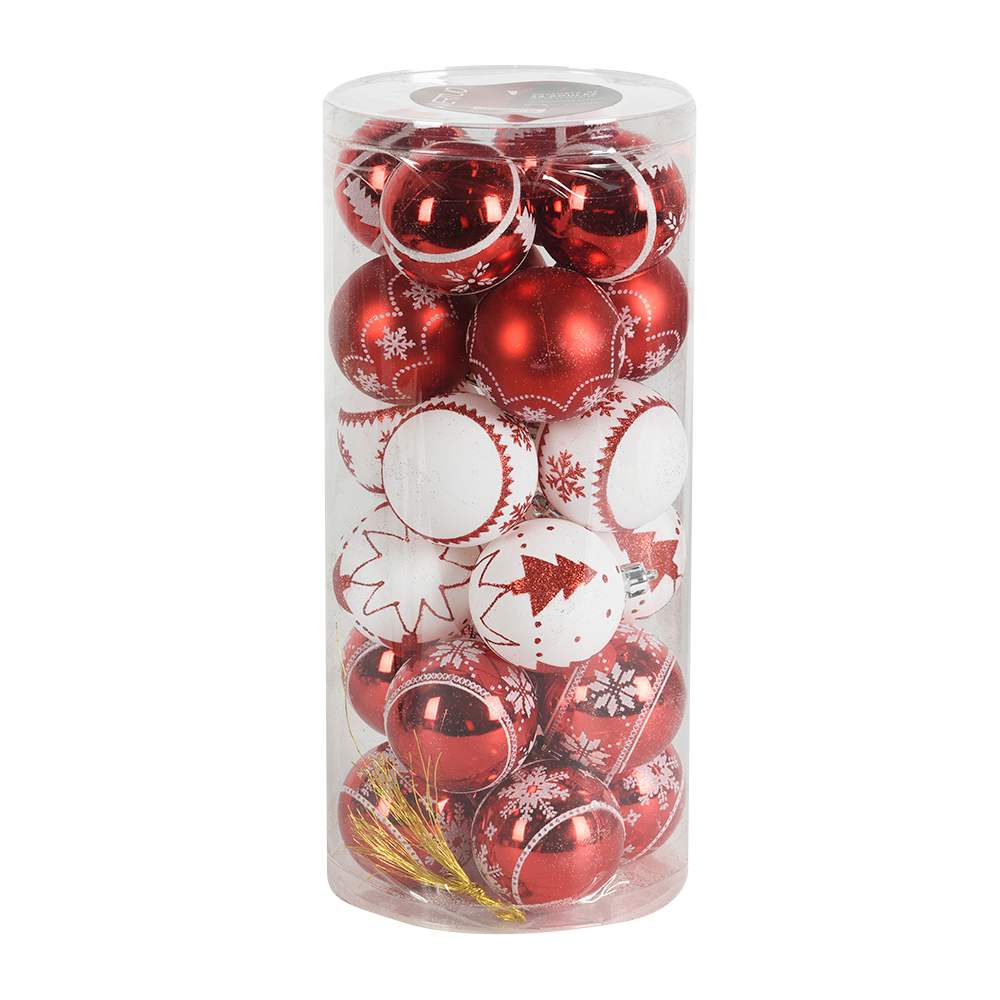 Boules de Noël 2 1/4 po Ens/24