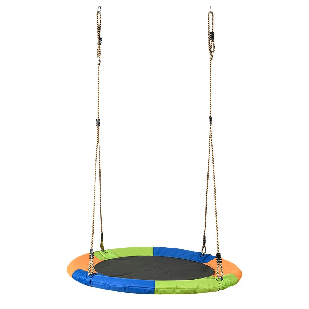 Balançoire à plateforme ronde pour jeu d'enfants