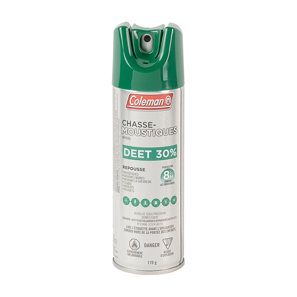 Chasse-moustiques en aérosol Coleman 30% DEET 170 g