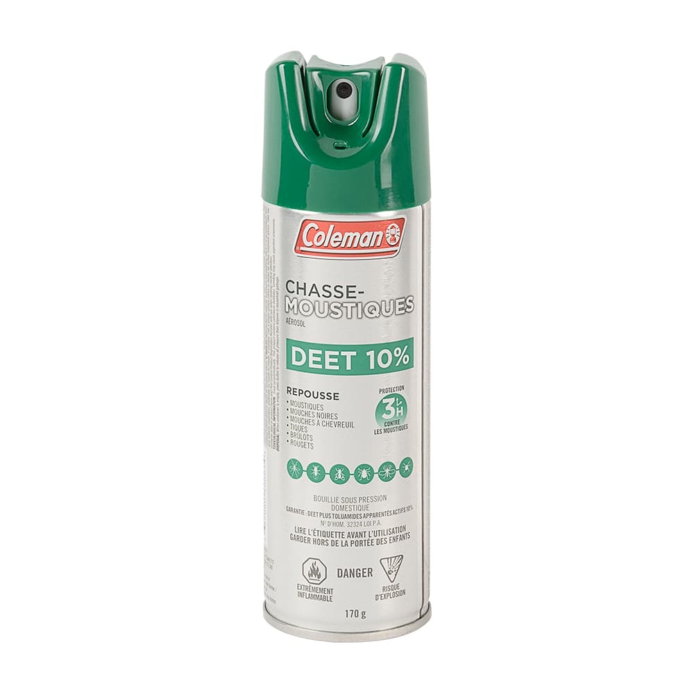 Chasse-moustiques en aérosol Coleman 10% DEET 170 g