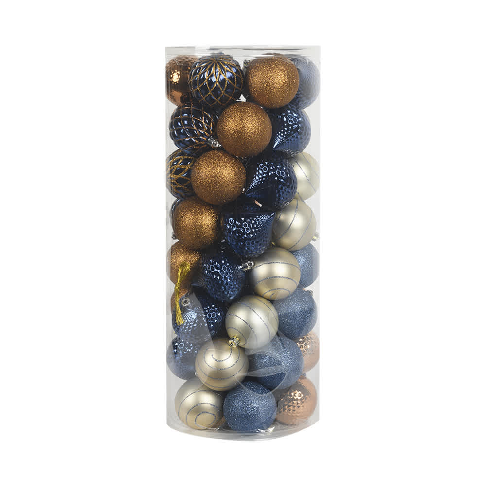 Boules de Noël 2 3/4 po Ens/48