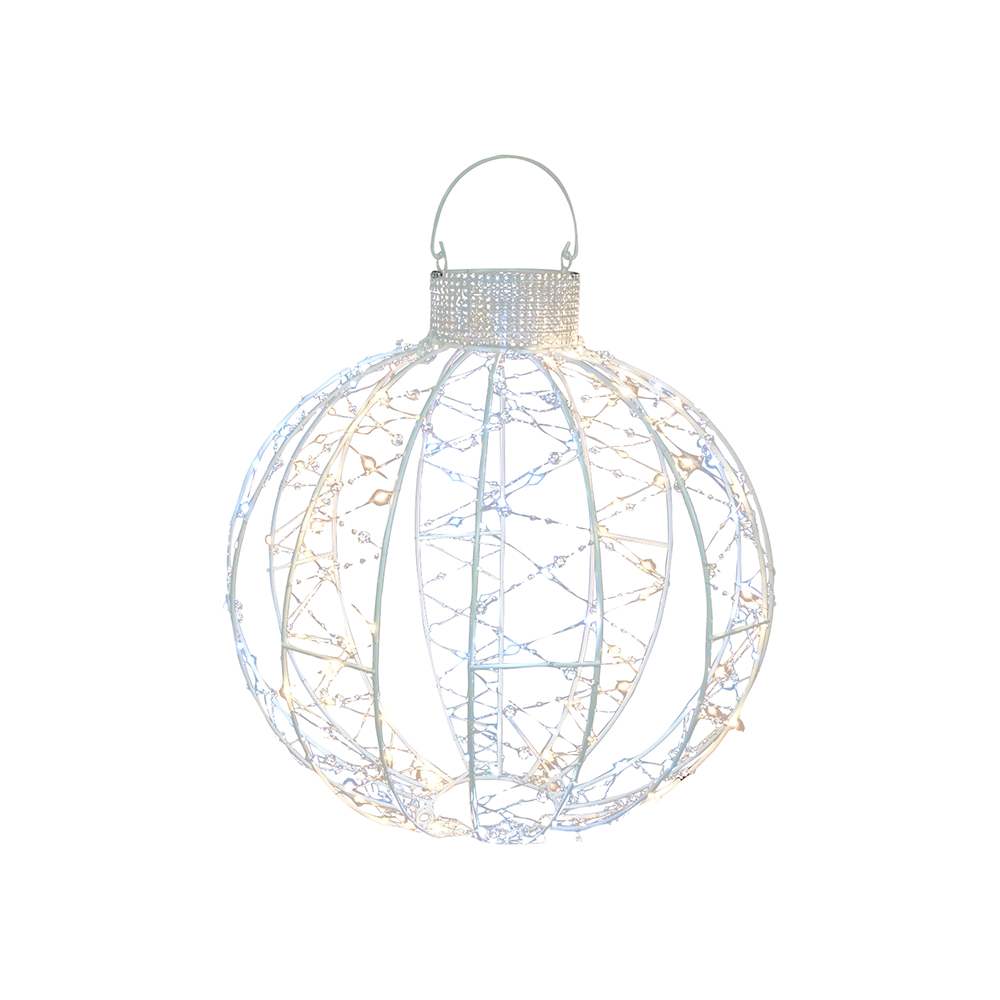 Boule de Noël illuminée 15 3/8 po