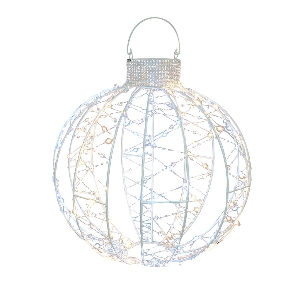 Boule de Noël illuminée 22 1/2 po