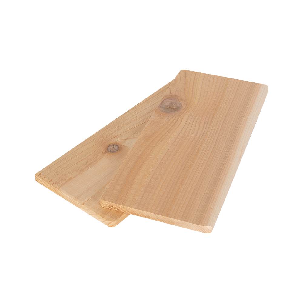 Planches de cuisson en cèdre 11 3/4 po x 5 1/4 po Pqt/2