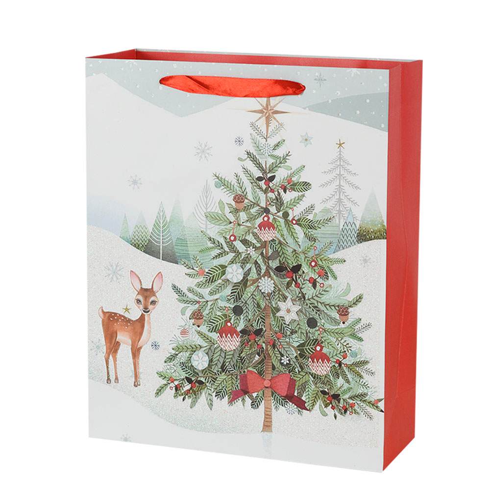 Sac cadeau de Noël grand