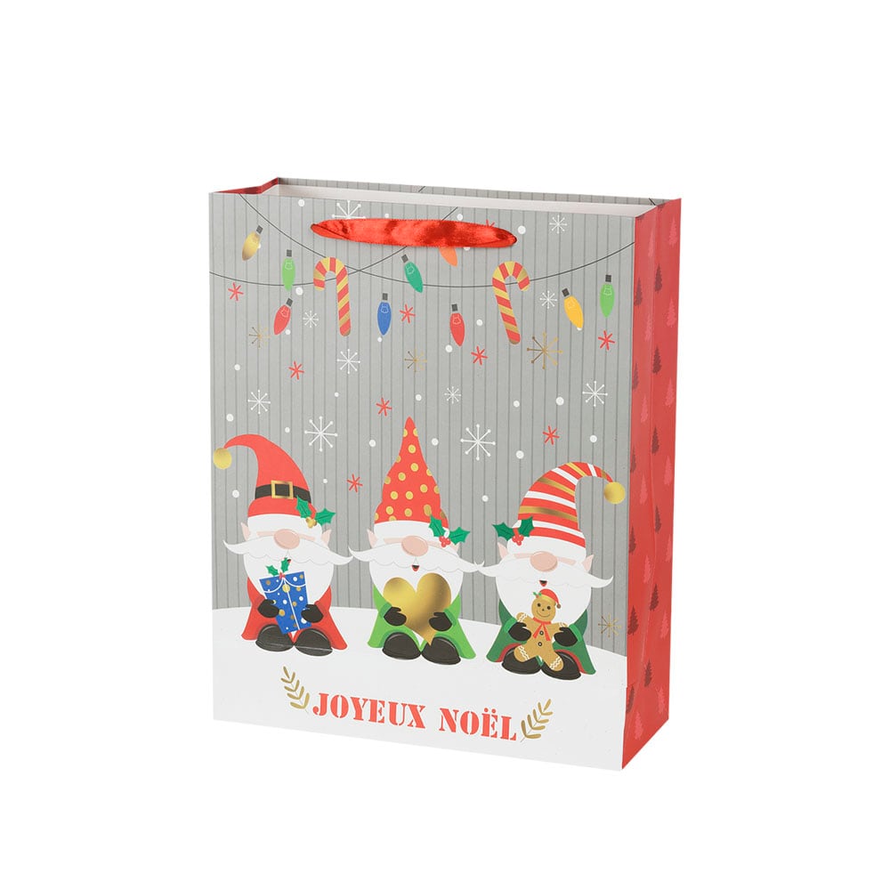 Sac cadeau de Noël moyen