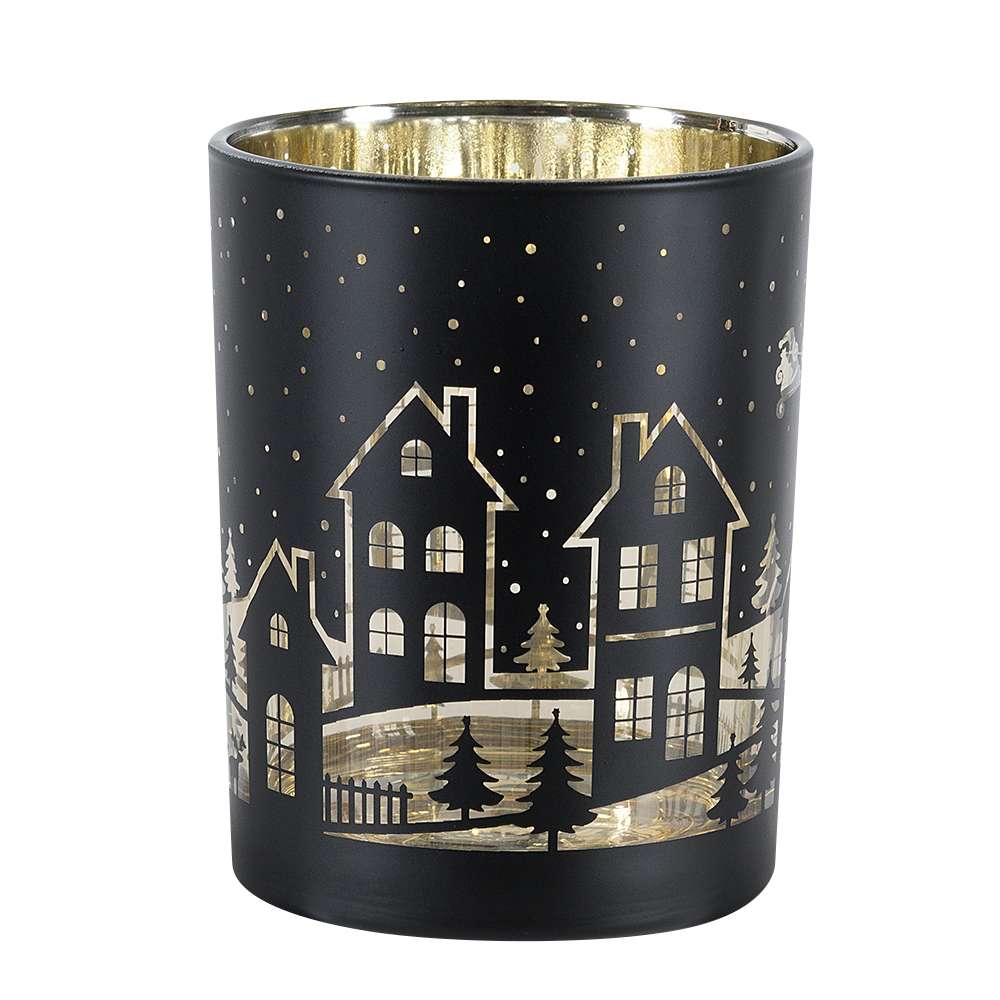 Bougeoir en verre 4 7/8 po VERTUO