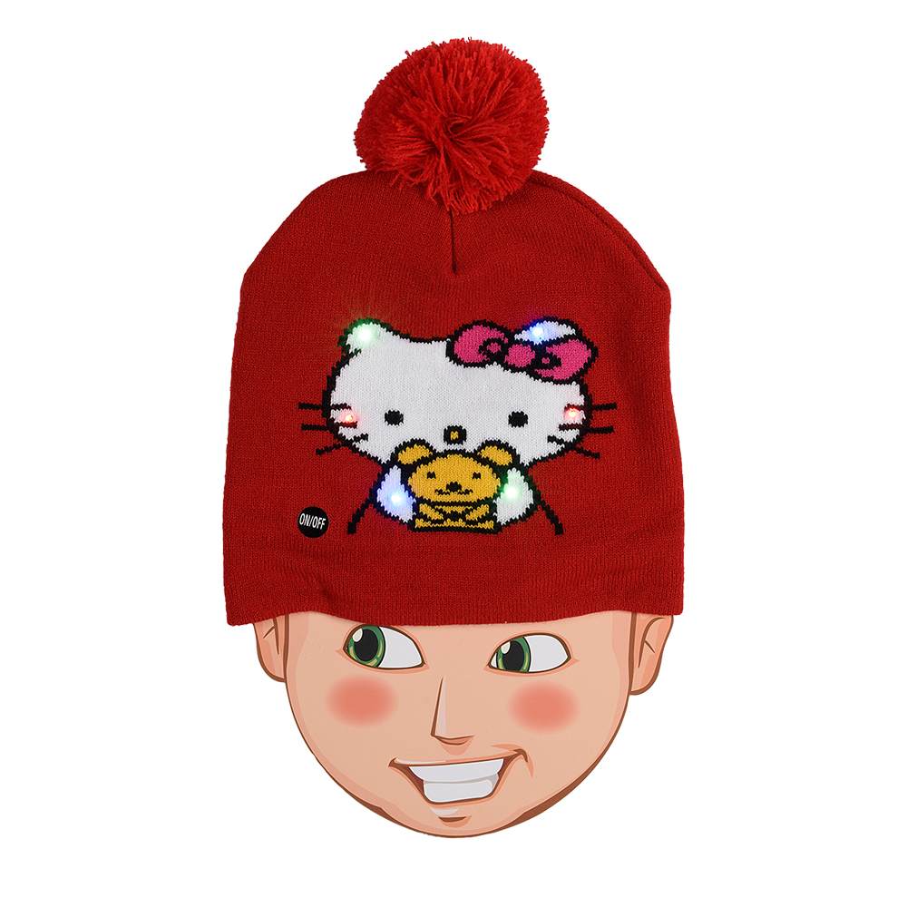 Tuque de Noël lumineuse