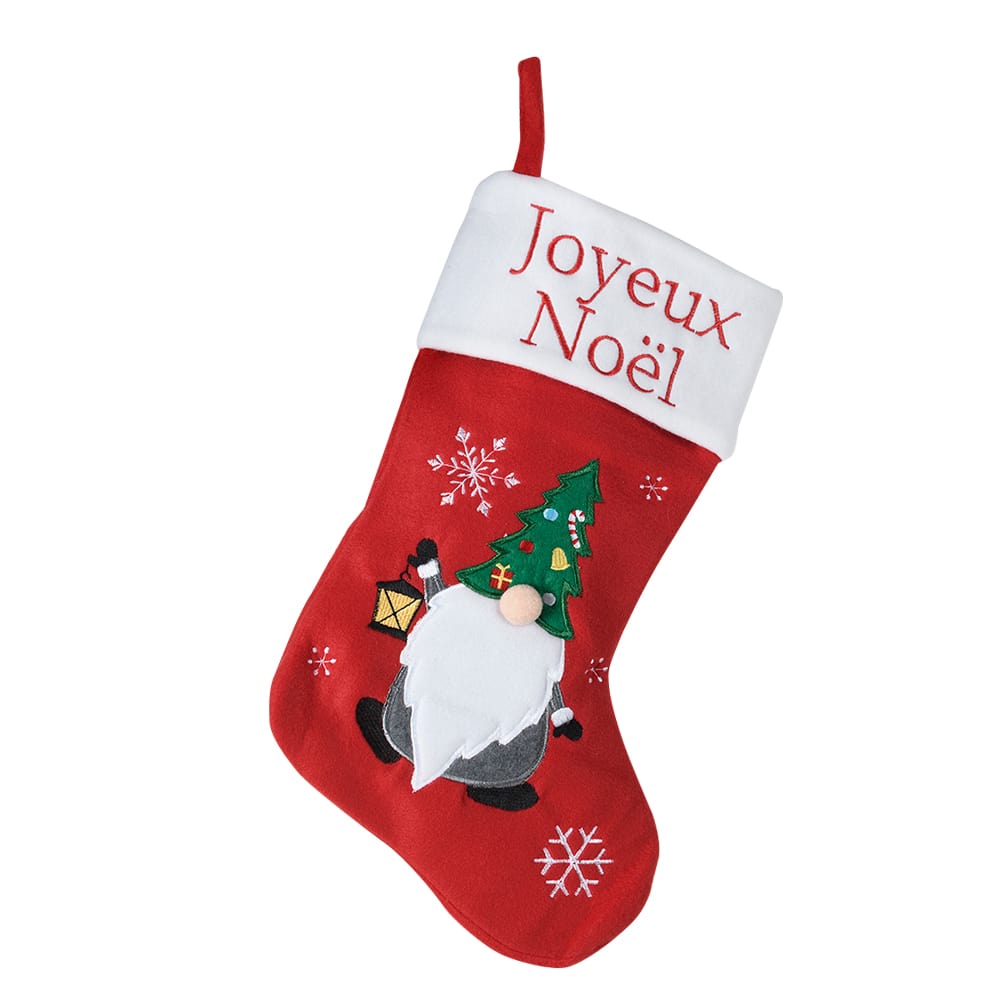 Bas de Noël 17 3/4 po