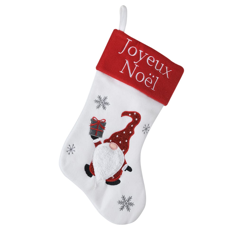 Bas de Noël 17 3/4 po