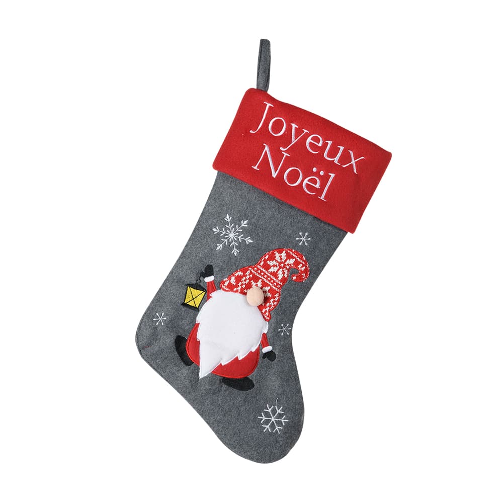 Bas de Noël 17 3/4 po