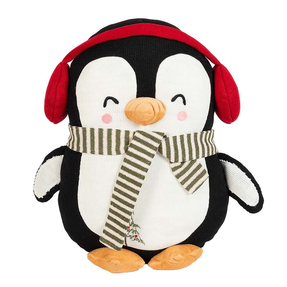 Coussin pingouin 15 3/4 po x 16 7/8 po VERTUO