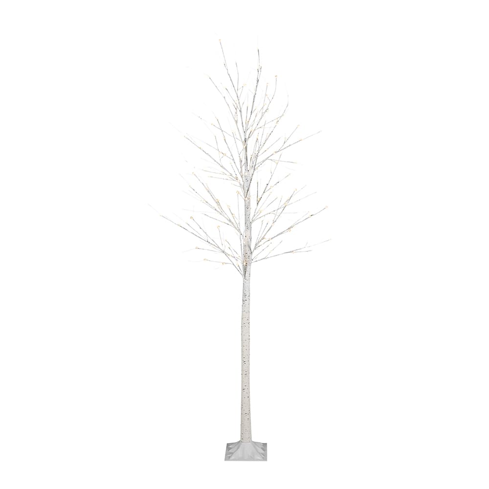 Illuminated Birch Tree 7 ft. 11 in.